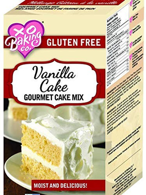 XO Baking Co Vanilla Cake Mix  Flavorful NonGMO Certified Vanilla Cake Baking Mix  No Preservatives or Artificial Flavors