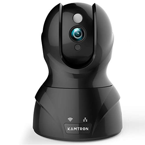 Wireless Security Camera with Twoway Audio KAMTRON 1080P HD WiFi Security Surveillance IP Camera Home Baby Monitor with Motion Detection Night Vision Black Wireless Security Camera with Twoway Audio KAMTRON 1080P HD WiFi Security Surveillance IP Camera Home Baby Monitor with Motion Detection Night Vision Black