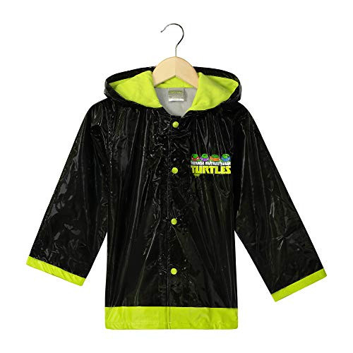 Teenage Mutant Ninja Turtles TMNT Raincoat  Size 5 Green