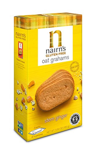 Nairns Gluten Free Oat Grahams Stem Ginger 564 Ounce