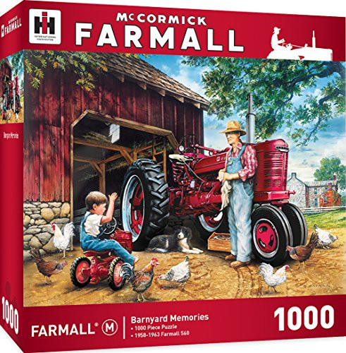 MasterPieces Farmall Barnyard Memories 1000 Piece Jigsaw Puzzle by Dan Hatala