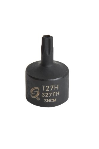Sunex 327TH 38Inch Drive T27H Stubby Tamperproof Internal Star Impact Socket