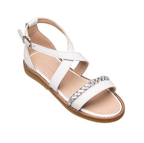Elephantito Braided Sandal White