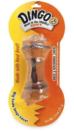 Dingo Beef Flavored Medium Bone For Medium Dogs 25Ounce