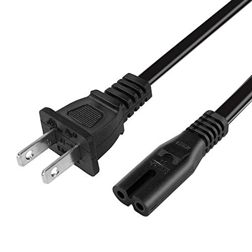 AC Power Cord Cable Compatible Xbox One S Xbox One X Game Console Sony PS4 PS3 PS2 Playstation 4 Slim PSP PSV Supply Plug Replacement