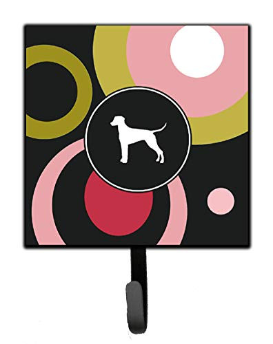 Carolines Treasures KJ1127SH4 Dalmatian Leash Holder or Key Hook 7Hx425W Multicolor