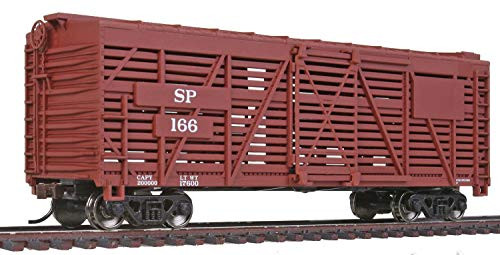 Walthers Trainline HO Scale Model Southern Pacific Stock Car 40 Red