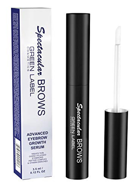 Spectacular BROWS Brow Enhancer and Brow Growth Serum Eyebrow Growth Enhancer Eyebrow Growth Serum with Biotin Natural Peptides For Thin OverPlucked Eyebrows Lash Brow Growth Products Spectacular BROWS Brow Enhancer and Brow Growth Serum Eyebrow Growth Enhancer Eyebrow Growth Serum with Biotin Natural Peptides For Thin OverPlucked Eyebrows Lash Brow Growth Products