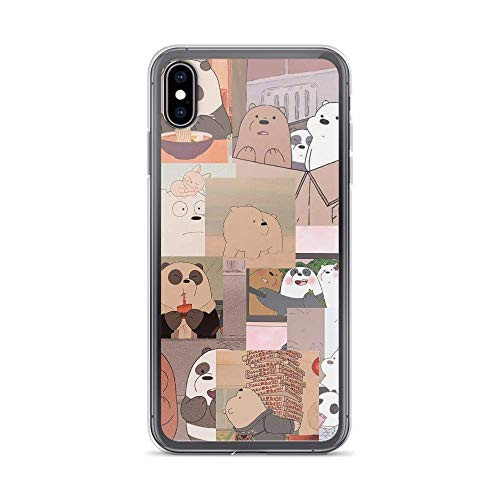zawhz Compatible with iPhone 11 66s Case We Bare Bears Slice Daily American Animated Series Pure Clear Phone Cases Cover