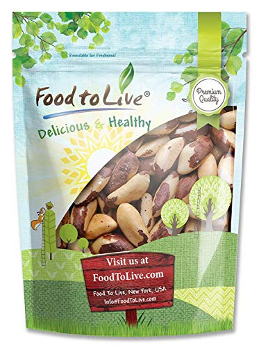 Brazil Nuts 4 Pounds  Raw No Shell Kosher