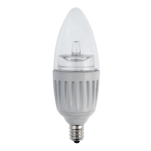 Duracell D-5B11-827-D B11 LED Bulb, Dimmable, E12 Base, 5W (40W), Soft White