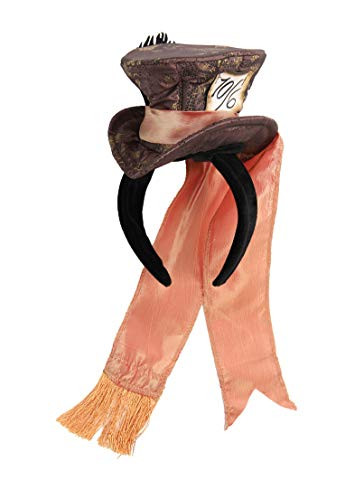Disney Mad Hatter Cocktail Hat Headband Costume Accessory for kids and adults