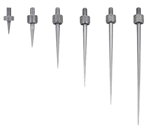 Needle Point Contact Points for Depth Gauge Dial Digital Indicators M25 Thread A SetL7L13L22L30L40L50