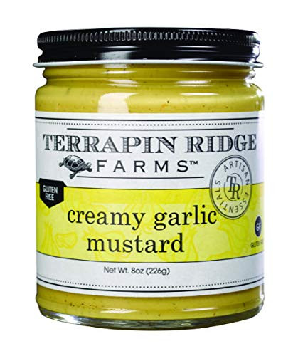 Creamy Garlic Mustard by Terrapin Ridge Farms  One 85 oz Jar