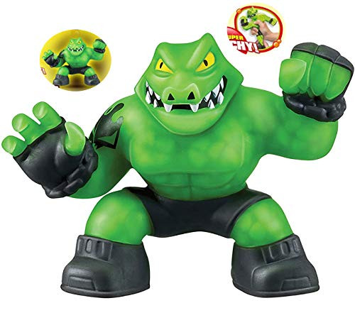 KE LIN Heroes of Goo JIT Zu Stretchy Crocodile Action Figure Rockjaw KE LIN Heroes of Goo JIT Zu Stretchy Crocodile Action Figure Rockjaw