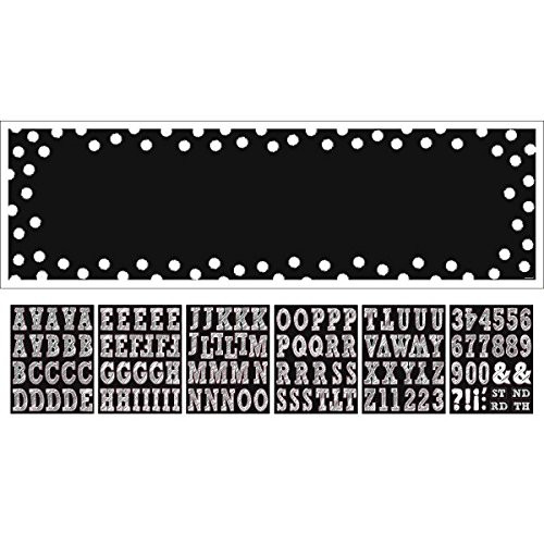 Amscan 120178 Customizable Giant Sign Banner Party Supplies (121 Piece) 65" x 20" Black/White