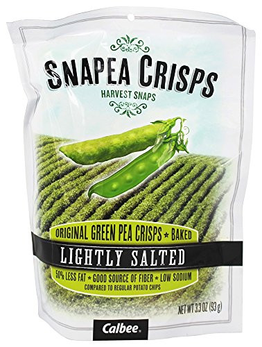 Harvest Snaps  Snapea Crisps Harvest Snaps Lightly Salted  33 oz pack of 3