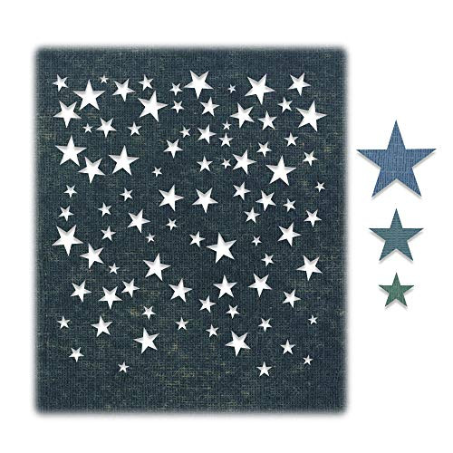 Tim Holtz Sizzix SIZZIX THINLITS DIE FALL STARS Tim Holtz Sizzix SIZZIX THINLITS DIE FALL STARS