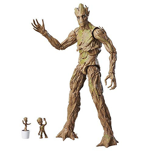 Marvel Legends 6Inch Series Guardians of the Galaxy Exclusive Groot Evolution Action Figures
