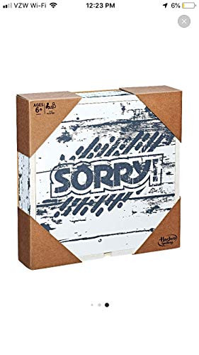 Sorry! Game Rustic Series Edition