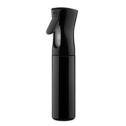 Faleto Empty Ultra Fine Mist Spray Bottle Hair Water Spray Bottle Continuous Stylist SprayersBlack