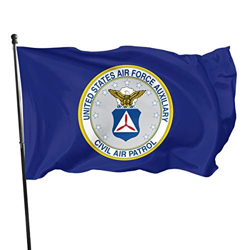 United State Air Force Auxiliary Civil Air Patrol Seal Outdoor Decorative Yard Flag Home Garden Flag 3 X 5 Ft