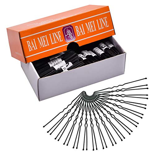 Bobby Pins 500 Pieces U shaped Hair Pins Hair Clips Hair for Girls and WomenBlack Bobby Pins 500 Pieces U shaped Hair Pins Hair Clips Hair for Girls and WomenBlack