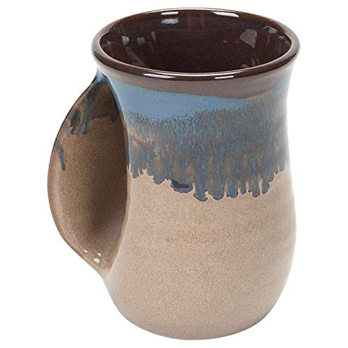 Clay in Motion Handwarmer Mug Mudslide  Left