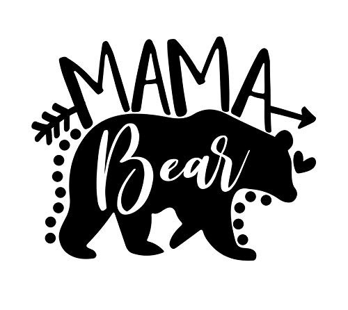 Mama Bear MKR Decal Vinyl Sticker Cars Trucks Vans Walls LaptopBlack55 x 43 inMKR1373 Mama Bear MKR Decal Vinyl Sticker Cars Trucks Vans Walls LaptopBlack55 x 43 inMKR1373