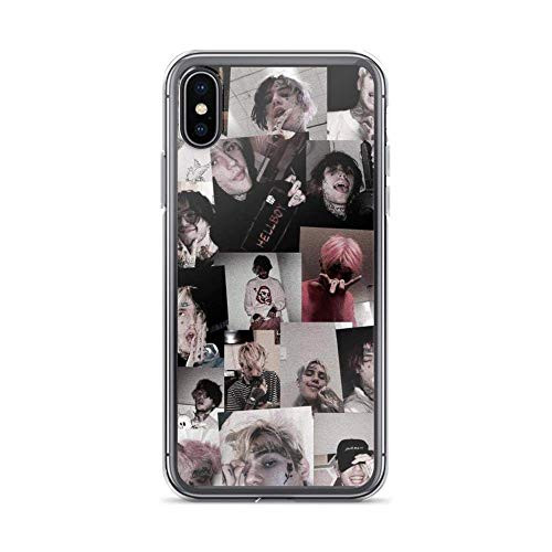 FGHSFRT Compatible with iPhone 78 Case Lil Peep Rip Simpsons Memory Pure Clear Phone Cases Cover