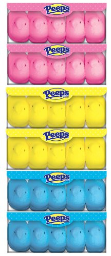 Easter Marshmallow Chicks Peeps Variety Pack 3 Ct  30 Chickens Total