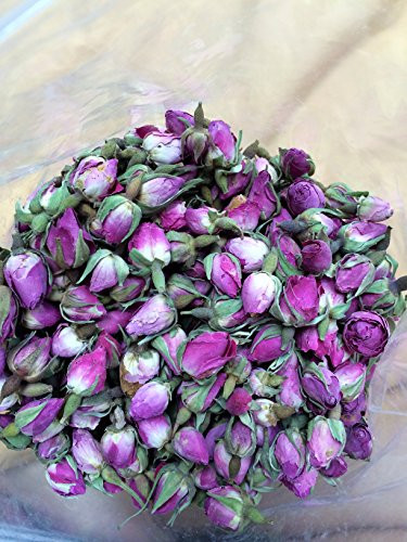 Organic Bio HerbsOrganic Dried Rose Buds Petals Rosa Damascena 2 oz