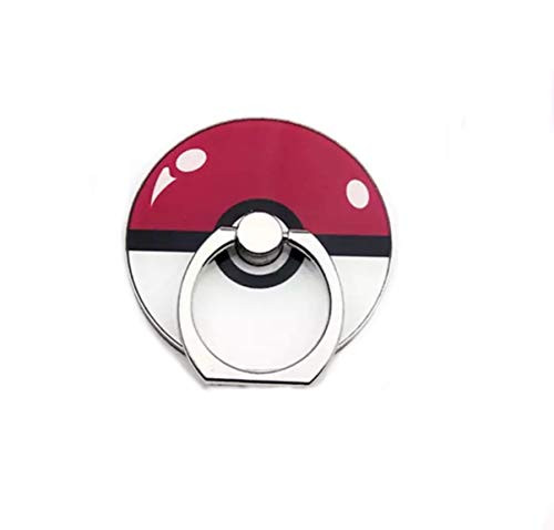 Pokeball Kawaii Finger Ring Holder ~ Pikachu Eevee Charmander Bulbasaur Jigglypuff Togepi Squirtle Psyduck Backpack Small Cute Cosplay Props Characters Colorful Unique