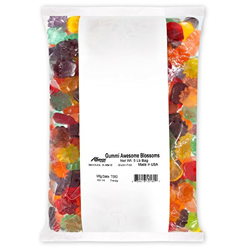 Albanese Confectionery Gummi Awesome Blossoms 5 Pound Bag