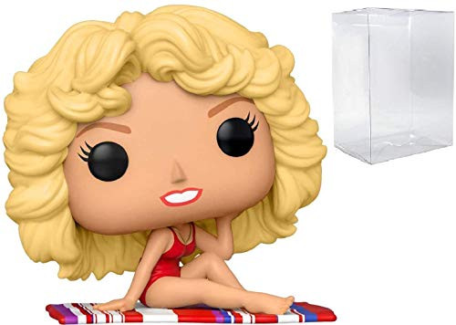 Farrah Fawcett #50 Pop Vinyl Figure Pop Icons Culture Includes Ecotek Pop Box Protector Case