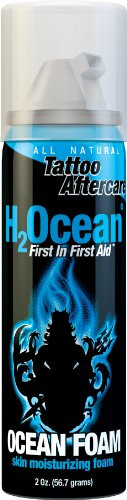 H2Ocean Ocean Foam Tattoo Aftercare, 2 Ounce