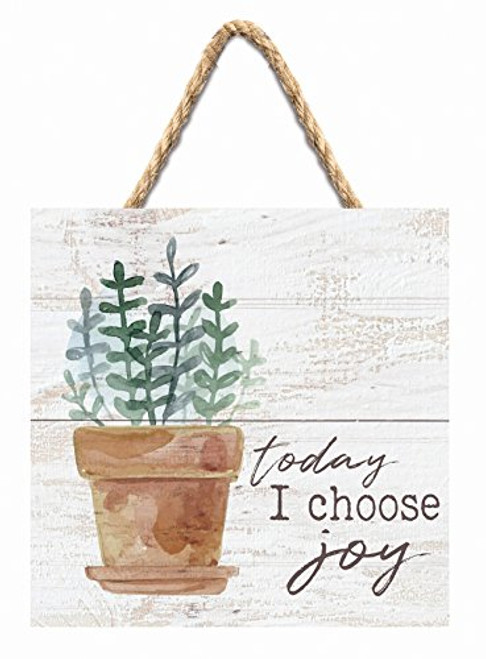 P Graham Dunn Today I Choose Joy Plant Whitewash 7 x 7 Inch Wood Pallet Wall Hanging Sign P Graham Dunn Today I Choose Joy Plant Whitewash 7 x 7 Inch Wood Pallet Wall Hanging Sign