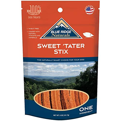 Blue Ridge Naturals Sweet Tater Stix Dog Treats Plain 5 oz