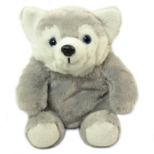 WISHPETS Plush Soft Stuffed 6 RolyPoly Pal Husky