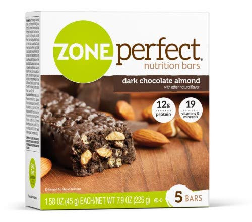 Zone Perfect Nutrition Bars Dark Chocolate Almond 79 Oz Pack of 2 Zone Perfect Nutrition Bars Dark Chocolate Almond 79 Oz Pack of 2