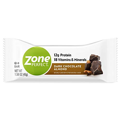 ZonePerfect Nutrition Snack Bars Dark Chocolate Almond 158 oz 30 Count ZonePerfect Nutrition Snack Bars Dark Chocolate Almond 158 oz 30 Count