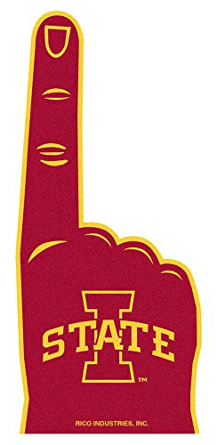 Rico Industries NCAA Iowa State Cyclones #1 Fan Flat Foam Finger
