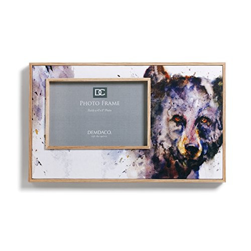 DEMDACO Big Sky Carvers Determined Black Bear Photo Frame