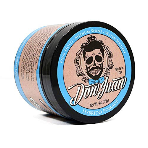 Don Juan Hybrido Pomade All Day Strong Hold with Medium Shine 4 Ounce