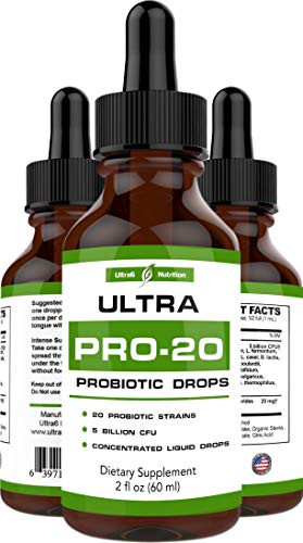 Probiotic for Women and Men  20 Strain Liquid Probiotic Supplement  Acidophilus Probiotic  Womens Probiotic Prebiotics and Probiotics  Probiotic for Digestion Irritable Bowel  Leaky Gut