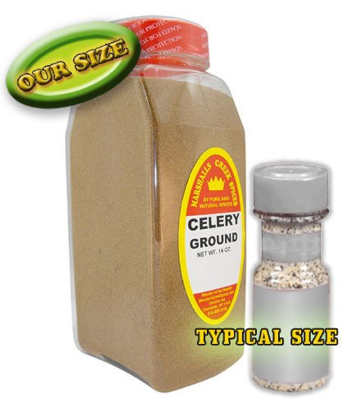Marshalls Creek Spices Celery Seasoning Ground XL Size 16 Ounce
Marshalls Creek Spices Celery Seasoning Ground XL Size 16 Ounce
