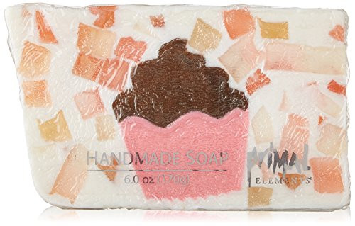 Primal Elements Bar Soap in Shrinkwrap Cupcake 6 Ounce