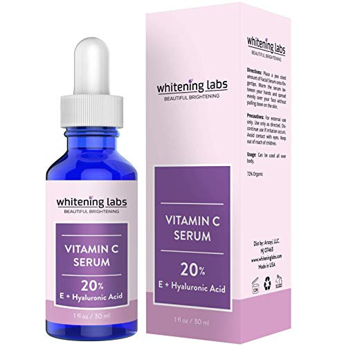 Vitamin C Serum for Face with Hyaluronic Acid Vitamin E 20 Percent Facial Anti Aging Serum 1 FL OZ Vitamin C Serum for Face with Hyaluronic Acid Vitamin E 20 Percent Facial Anti Aging Serum 1 FL OZ
