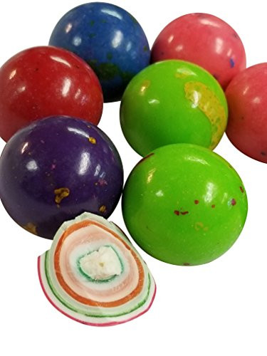Jawbreakers Assorted Colors 1 Inch Rock Hard Candy Rainbow Candy 2 PoundsPressed Dextrose Candy Center