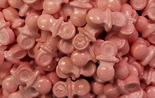 Pink Baby Pacifier Hard Candy2 Pounds BULK BagDextrose Hard Candy For Gender Reveal and Baby Showers